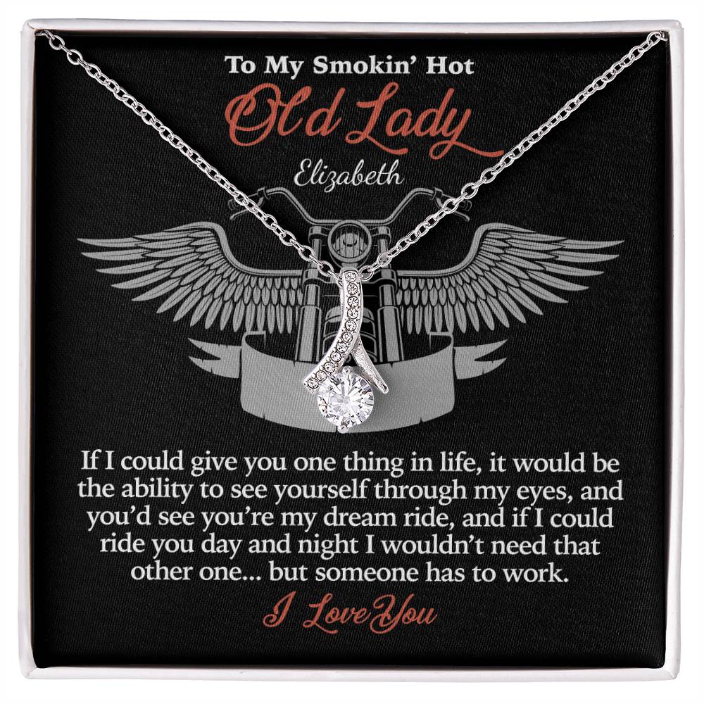 Dream Ride Personalized Necklace