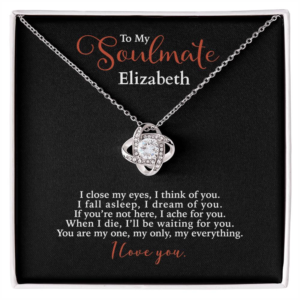 Personalized "My one, my only" Necklace