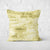 Pillow Cover Art Feature 'Satellite' - Mustard - Cotton Twill