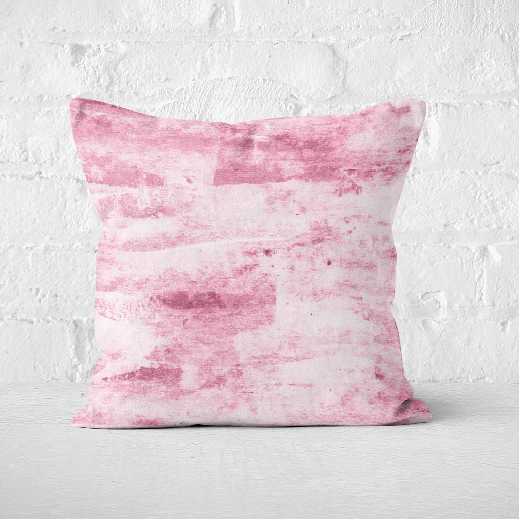 Pillow Cover Art Feature 'Satellite' - Pink - Cotton Twill