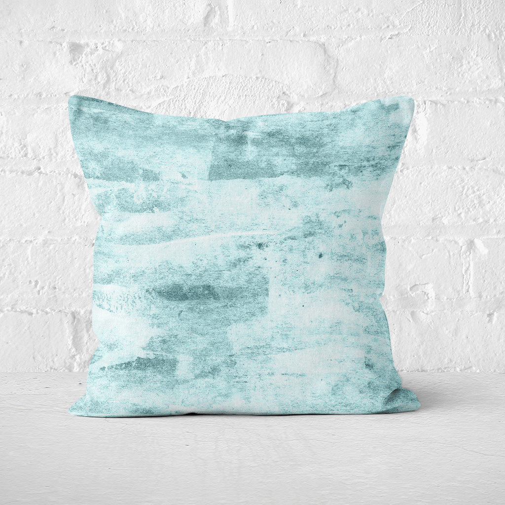Pillow Cover Art Feature 'Satellite' - Teal - Cotton Twill