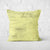 Pillow Cover Art Feature 'Satellite' - Yellow - Cotton Twill