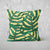 Pillow Cover Feature Art 'Ferns' - Yellow - Cotton Twill
