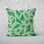 Pillow Cover Feature Art 'Fall' - Green - Cotton Twill