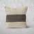 Pillow Cover Art Feature 'Horizon' - Brown & Tan - Cotton Twill