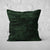 Pillow Cover Art Feature 'Satellite' - Black & Green - Cotton Twill