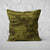 Pillow Cover Art Feature 'Satillite' - Black & Yellow - Cotton Twill