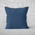 Pillow Cover Art Feature 'Solid' - Blue - Cotton Twill