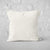 Pillow Cover Art Feature 'Solid' - Bone White - Cotton Twill