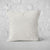 Pillow Cover Art Feature 'Solid' - Light Grey - Cotton Twill