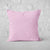 Pillow Cover Art Feature 'Solid' - Light Pink - Cotton Twill