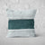 Pillow Cover Art Feature 'Horizon' - Dark Green & Light Green - Cotton Twill