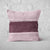 Pillow Cover Art Feature 'Horizon' - Dark Pink Stripe - Cotton Twill