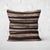 Pillow Cover Feature Art '6 Stripes' - Black & Pink