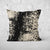 Pillow Cover Feature Art 'Tracks 2' - Bone - Cotton Twill