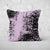 Pillow Cover Feature Art 'Tracks 3' - Lavender - Cotton Twill