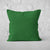 Pillow Cover Art Feature 'Solid' - Green - Cotton Twill