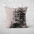 Pillow Cover Feature Art 'Tracks 1' - Brown - Cotton Twill