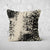 Pillow Cover Feature Art 'Tracks 3' - Bone - Cotton Twill